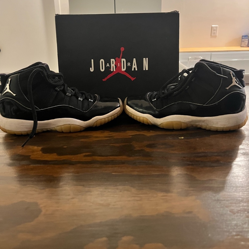 Air Jordan Black and White Sneakers